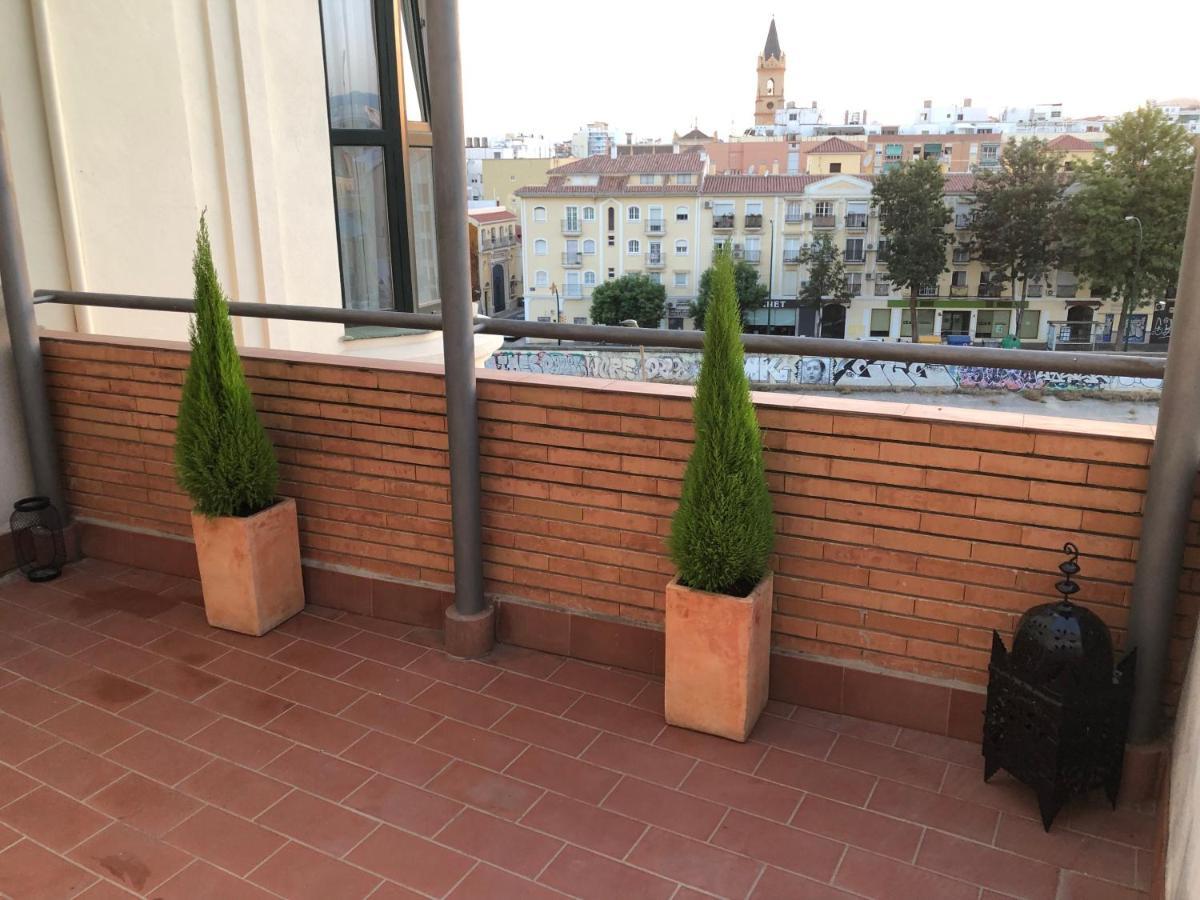 Habitacion Terraza Centro Malaga Bagian luar foto