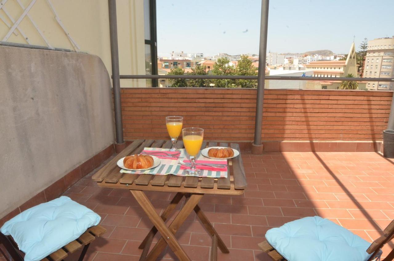 Habitacion Terraza Centro Malaga Bagian luar foto